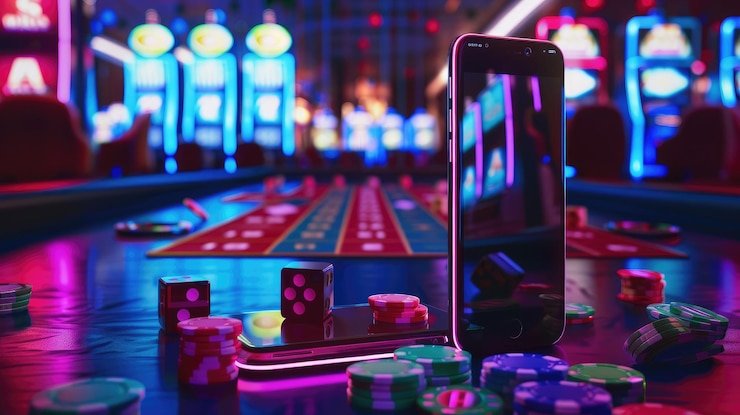 Tampilan antarmuka aplikasi mobile king128 menampilkan menu utama dengan pasar Liga 1 dan opsi live-dealer
